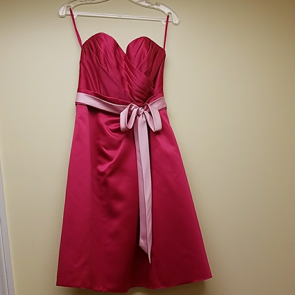 Impression Bridal Fuschia with Light Pink Bow